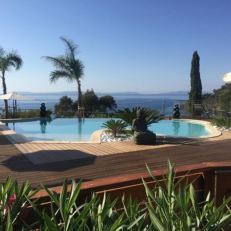 Les Lauriers Roses Aparthotel Le Le Rayol-Canadel-sur-Mer Eksteriør bilde