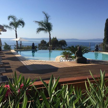 Les Lauriers Roses Aparthotel Le Le Rayol-Canadel-sur-Mer Eksteriør bilde