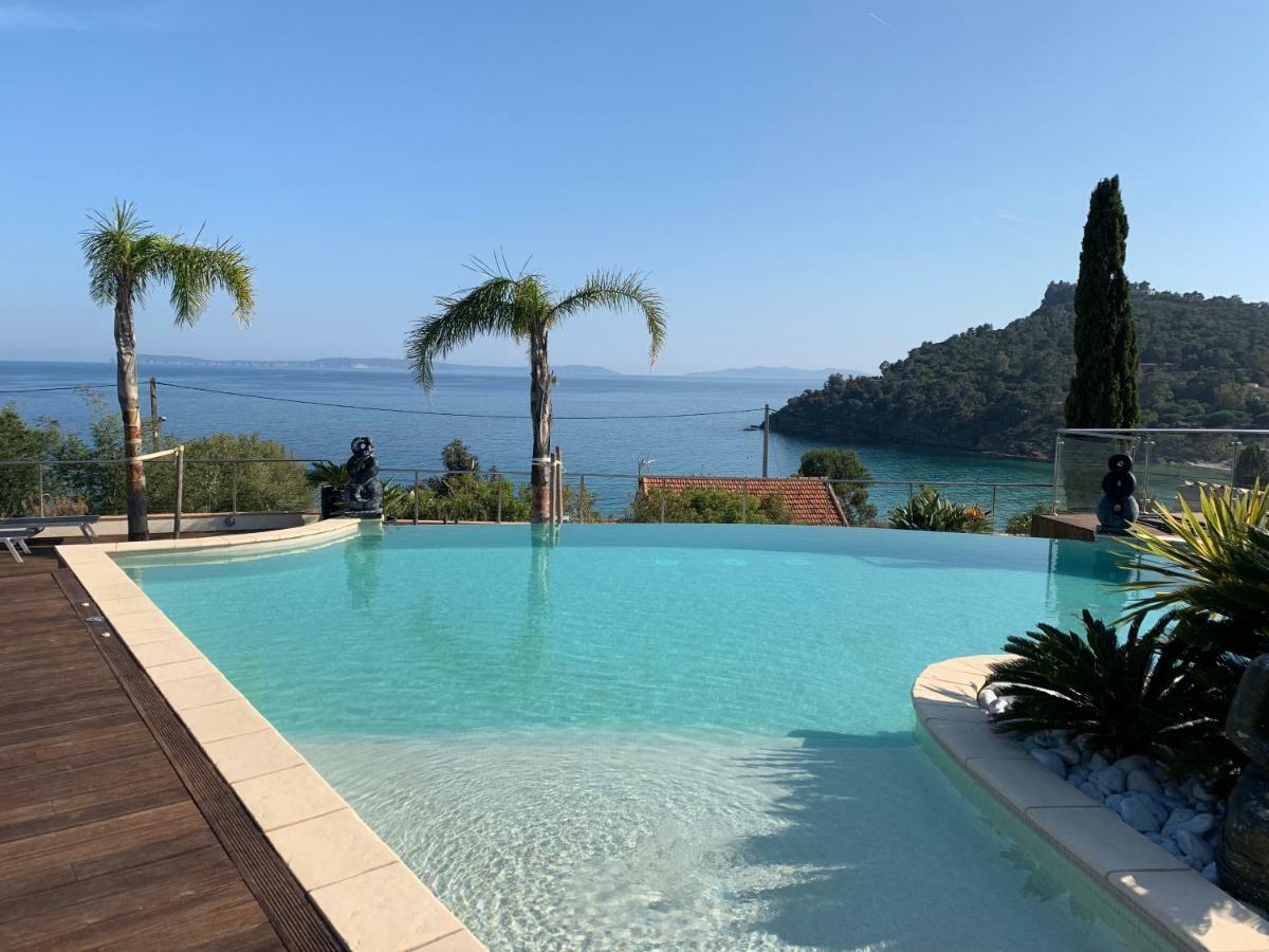 Les Lauriers Roses Aparthotel Le Le Rayol-Canadel-sur-Mer Eksteriør bilde